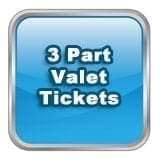 3 Part Valet Tickets