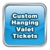 Custom Hanging Valet Tickets