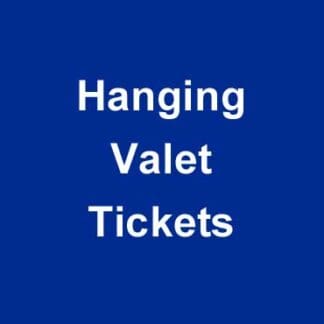 Hanging Valet Parking Tickets