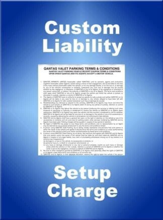 Custom Liability Claim Setup Fee