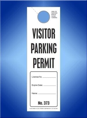 #VT3VPHA1                     Parking Permit with Notation Area