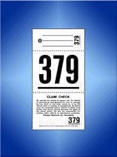 Valet Parking Ticket VT3